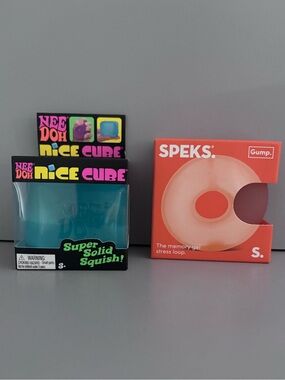 Viral Schylling NeeDoh & Speks Squishy Sensory Fidget Bundle